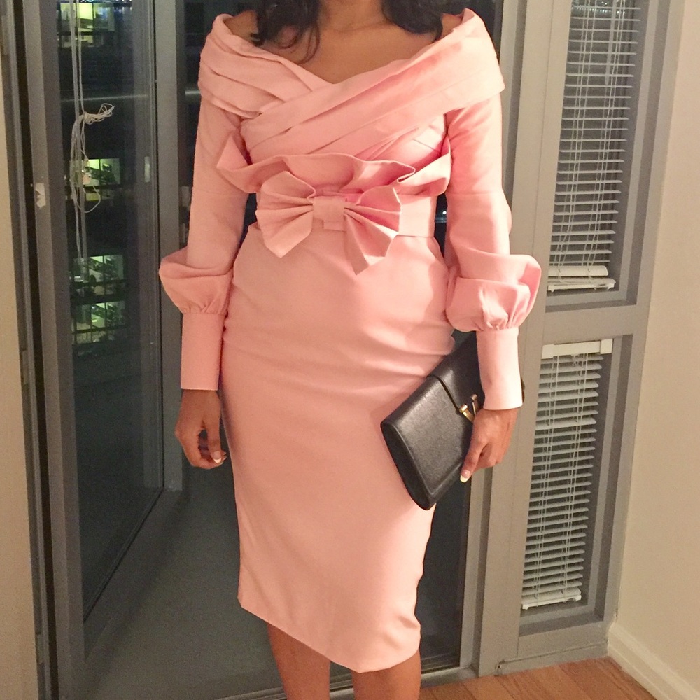 Evening Pink Dress